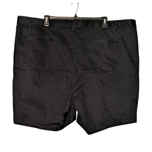 Old Navy Womens Black High-Rise Bermuda Shorts Size 28 With Adjustable Waist & B - Picture 5 of 10